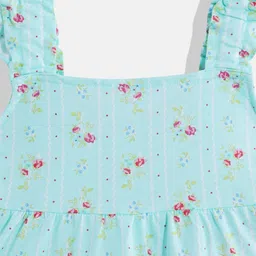 THE CHILDREN'S PLACE Girls Floral Printed Cotton Empire Top image 3