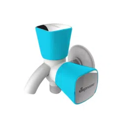 SUPREME Crown Series 2-Way Bib Tap Full Turn Plastic, Blue-picture-46