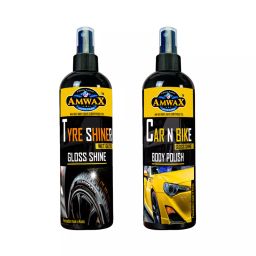 Amwax BODY200TYR200SPRAY Car and Bike Body Polish and Tyre Shiner 400ml-picture-11