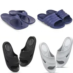 Feel alive Men Set of 4 Lightweight Flip Flops-picture-12