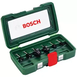 Bosch 12 Pcs TC Router Bit Set - 2607019466 image 1