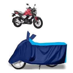 Auto Pearl Two Wheeler Cover for Yamaha FZ S V3 - Cyan, Blue-picture-13
