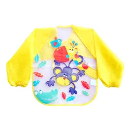 The Little Lookers Infants Pack Of 2 Printed Waterproof Bibs image 4