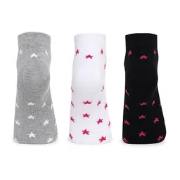 Converse Printed Pack of 3 Ankle Length Socks image 4