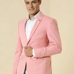 Allen Solly Slim-Fit Single Breasted Formal Blazer image 3