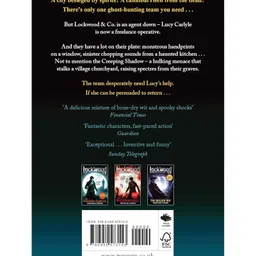 penguin random house Lockwood & Co (Book 4) The Creeping Shadow Story Book By Jonathan Stroud - English image 2