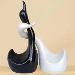 THE SACRED GIFTS Set of 2 Blackand White Figurine Showpiece-image-42