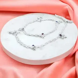 sonu select Alloy Silver Multicolor Jewellery Set (Pack of 2) image 3