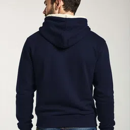 MaverIQ Typography Printed Hooded Pullover image 5