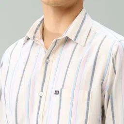 Arrow Sport Men Classic Opaque Striped Casual Shirt image 5