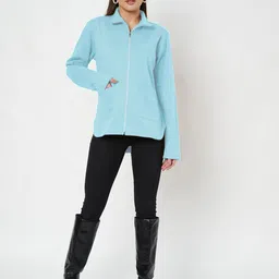 BRINNS Women Fleece Open Front Jacket image 4