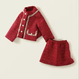 LULU & SKY Girls Coat with Skirt image 4