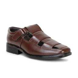 WENZEL Men Leather Velcro Shoe-Style Sandals image 1