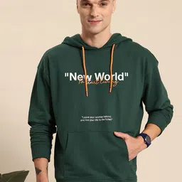 Mast & Harbour Printed Hooded Sweatshirt-picture-37