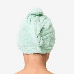 decathlon Women Microfibre Hair Towel - Light Green image 3