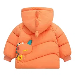 Tricycle Clothing Unisex Hooded Solid Lightweight Puffer Jacket image 4