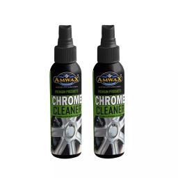 Amwax CHROME120ML2PCS Chrome Cleaner Liquid 240ml (Pack of 2)-picture-25
