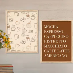 WALLLANE Brown Wood Wall Art-picture-38