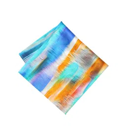 Leonardi Printed Silk Pocket Square image 3