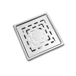 CASLLA Floor Drain Grating Target 6 inch (150 mm) Stainless Steel J4 Matte Finish Square, FG-SQ-J4-612-picture-29
