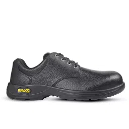 Eurock CLASSIC 200 J Steel Toe Safety Shoe Low Ankle PU Sole UK 11 Size Leather Black for Industrial Use image 5