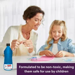 Soni Office Mate 700 ml Synthetic Gum Quick Dry, Transparent and Eco-Friendly for School, Office, Art & Craft Projects image 3