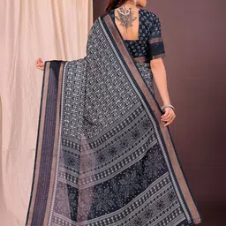 Florence Ethnic Motifs Printed Zari Kanjeevaram Saree image 2