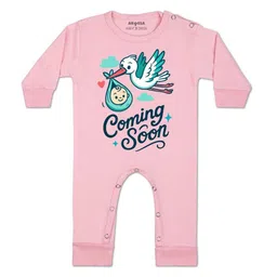 arvesa Coming Soon Printed Baby Rompers-picture-14
