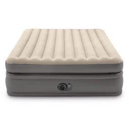 Intex Dura-Beam Plus Prime Comfort Elevated Air Mattress With Fiber-Tech Technology QuickFill Plus Powerful Internal Pump For Adults And Kids  Multicolor image 2