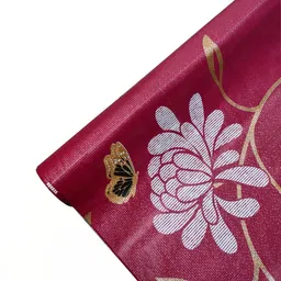 Mopak Decor Maroon Set of 1 Regular Shelf Liner Organisers image 5