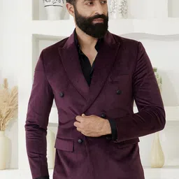MR BUTTON Tailored-Fit Double Breasted Blazer-picture-18
