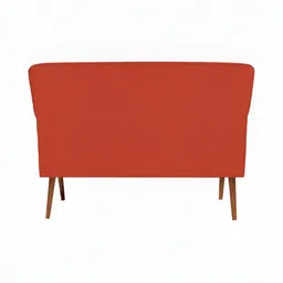 Chumbak Jodhpur Love Seat Carribean Coral Two Seater Couch image 2