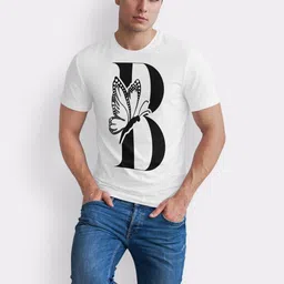 Seekbuylove Men Bio Finish Typography Printed Pure Cotton T-shirt image 5