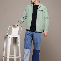 The Roadster Lifestyle Co. Typography Print Tailored  Jacket image 5