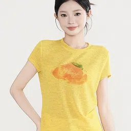 LULU & SKY Women Graphic Printed Round Neck T-shirt-picture-31