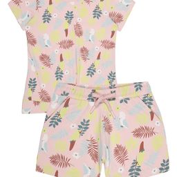 PLUM TREE Girls Printed T-shirt with Shorts-picture-28