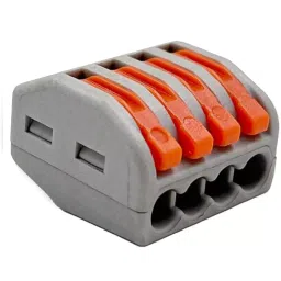 Sibass Electric PCT Wire Connector 4 Way Looping with CE Mark, SE-214 (Pack of 100)-picture-23