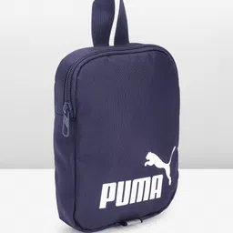 Puma Unisex Brand Logo Printed Phase Messenger Bag image 2