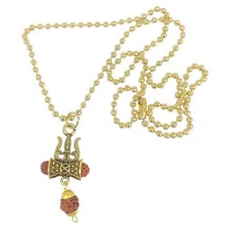 Utkarsh Gold-Plated Pendants with Chains image 4