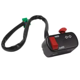 Uno Minda Handle Bar Switch - Light & Indicator - With Wire Coupler for 3W - Bajaj RE/4S/CNG/K-9 (SW-0608J)-picture-40