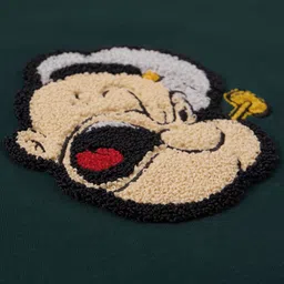 The Souled Store Men Popeye Graphic Printed Round Neck Pure Cotton T-shirt image 2