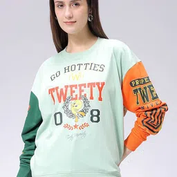 Freehand by The Indian Garage Co Women Printed Sweatshirt-picture-20