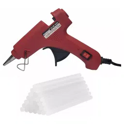 Fadman 20 W Standard Temperature Hot Melt Mini Glue Gun with 30 Stick Red 7 mm Stick Dia., 63-Redmini-20wt-30-St-picture-19