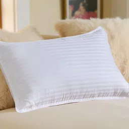 IVAZA White Cotton Filled Polyester Ultra Soft Sleep Pillow-picture-10