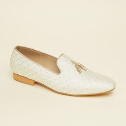 Manyavar Men Woven Design Loafers-picture-11