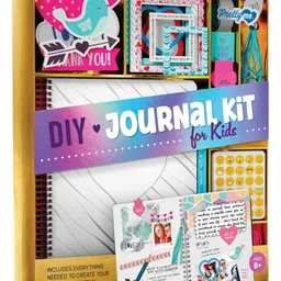 FunBrigade DIY Journal Kit for Girls - DIY Journal Set for Tween & Teen Girls, Stationery Set, Scrapbook & Diary Supplies Set, Journaling Art Crafts Kit, Ideal Gifts for girls-picture-15