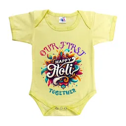Cute Pals Kids Holi Printed Cotton Bodysuit-picture-36
