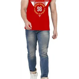 WOOSTRO Men Pack Of 2 Typography Printed Round Neck Cotton Slim Fit T-shirts image 3