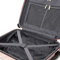 GUESS Women Printed Hard-Sided Medium Trolley Bag image 3