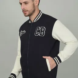 Cantabil Men Colourblocked Sweatshirt image 2